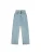 Dr. Denim Jeans ‘Echo High Straight’  lichtblauw