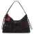 Desigual schoudertas met print donkerbruin