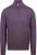R2 Half Zip Trui Merino Wol Paars