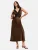 Friends Like These Avondjurk  chocoladebruin