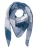 Seasons of April Sjaal ‘Greta’  blauw / pastelblauw