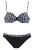 LASCANA Bikini  zwart / wit