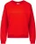 Ichi Sweater Lela Brushed Rood dames