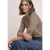 Effen shirt met lange mouwen