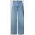 Oui Wide leg jeans met steekzakken