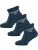 Hummel Sokken ‘Snubbie’  navy / wit