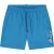 Malelions Men Split Swim Shorts | Azzurro/White