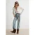 TRENDYOLMİLLA Dames Blauw Effen Recht Hoge taille Jeans