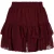 NoBell’ – Naia Mesh Skirt – Dark Bordeaux –