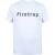 Firetrap Heren T-shirt katoen met logo (Wit)