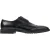 Boss Heren Leren Derby Schoenen (Zwart)