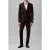 Calvin Klein Tuxedo Italian Wool Trousers Black