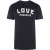 Love Moschino T-shirt Met Opvallend Logo In Marineblauw