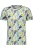 RAGMAN T-Shirt ronde hals groen, Bedrukt
