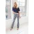 Helena Hart 7308 flair print flor marine