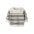 NAME IT BABY gebreide gestreepte trui – offwhite/donkerbruin