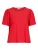 VILA Shirt ‘VIBELLI ‘  vuurrood