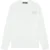 Malelions Men Permanent Vacation Longsleeve T-Shirt | White