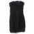 Theory Nyma Shaggy Lange Vest in Zwarte Nepleren Faux Fur
