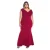 Maxi Portefeuille Jurk Met Ontblote Schouders Dames Goddiva