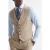 Reiss Wish Plain Waistcoat Oatmeal — Classic Fit