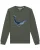 Watapparel Sweatshirt ‘ Wal ‘  blauw / olijfgroen