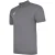 Umbro Jongens Essential Poloshirt (Koolstof/Wit)