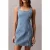 Calvin Klein Scoop Neck Dress Eve Evening Blue