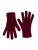 GOBI Cashmere Vingerhandschoenen ‘Essential Knit Cashmere Gloves’  bordeaux