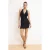 TRENDYOLMİLLA Dames Zwart Effen Kort / Mini Mouwloos Stijlvol/Avond Bodycon Jurken