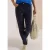 Mid Waist Broek met middelhoge taille en smalle pijpen in Slim Fit