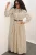 Gestippelde Maxi Shirtjurk