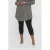 ONLY CARMAKOMA 3/4 legging CARTIME met kant zwart