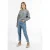 Dreimaster Sweatshirt takelage Dames grijs melange