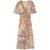 Louise Misha Dress Steria Fig Tie & Dye