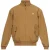 Fred Perry Gewatteerde jas met rits voor dames/dames (Bruin)