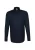 Seidensticker shaped fit overhemd – donkerblauw structuur – Strijkvrij – Boord