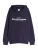 Bershka Sweatshirt  navy / wit