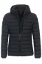 Casa Moda Regular Fit Buitenjas Marine, Effen