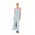 V-hals Jurk met Splitzoom Dames Haris Cotton Essentials