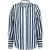 DIDI Oversized Shirt Lisan Blue Offwhite Stripe