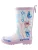 Next Regenlaarzen ‘Wellies’  lichtbeige / blauw / hemelsblauw / sering