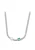 NAEMI Ketting  turquoise