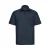 Russell Collection Heren Poplin Easy-Care Formeel Overhemd met Korte Mouwen (Franse marine)