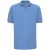 Russell Heren Ripple Collar & Manchet Poloshirt met korte mouwen (Hemelsblauw)