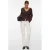 AWARE gebreid vest – donkerbruin