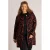 Colletta vest Plus Size met print – rood