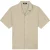 Malelions Men Emblem Seersucker Shirt | Light Taupe