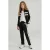 Cars gestreept sweatvest – zwart