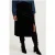 We Fashion Skirt Medium Length Black
